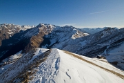 Cavalcata sui monti di Lizzola, con meta al VIGNA SOLIVA, il 18 febbraio 2012 - FOTOGALLERY